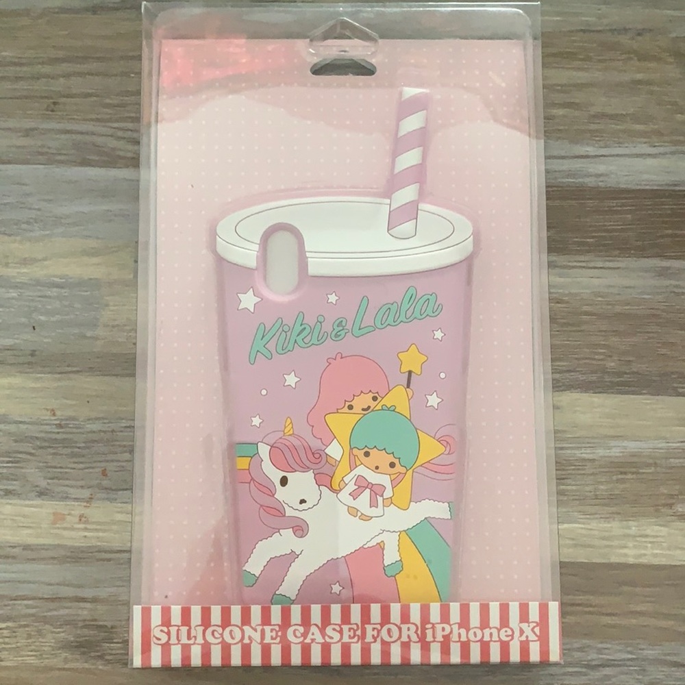 NEW Kiki & Lala Sanrio silicone case for iPhone X